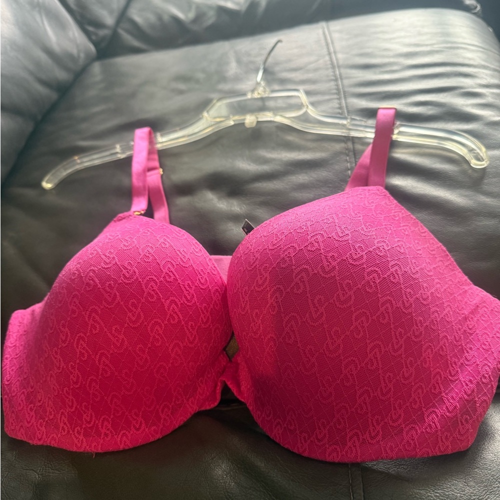 Victoria's Secret Hot Pink Bra 38D